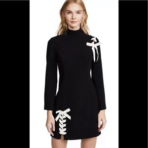 Cinq a Sept Mock Neck Dress